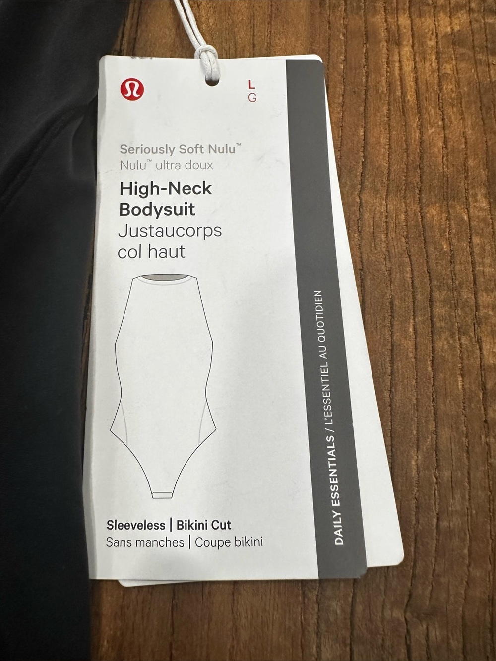 lululemon athletica Black High-Neck Nulu™ Bodysuit - Picture 2 of 11